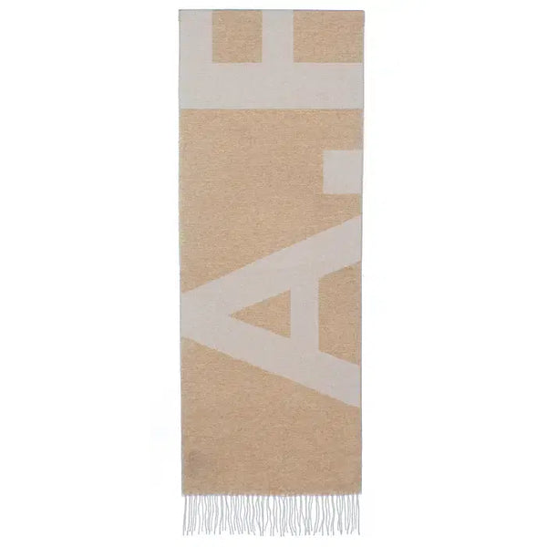 [BUNJANG] A.P.C. Logo Wool Blend Scarf / 아페쎄 A.P.C 로고 malo 스카프 머플러 WOAOV M15176 CAB