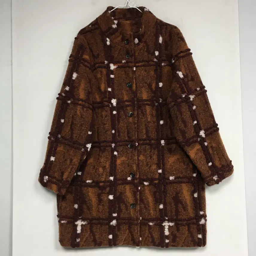 [BUNJANG] Pleatsme Textured Wool Coat / 24 플리츠미 텍스처드 울 코트 F