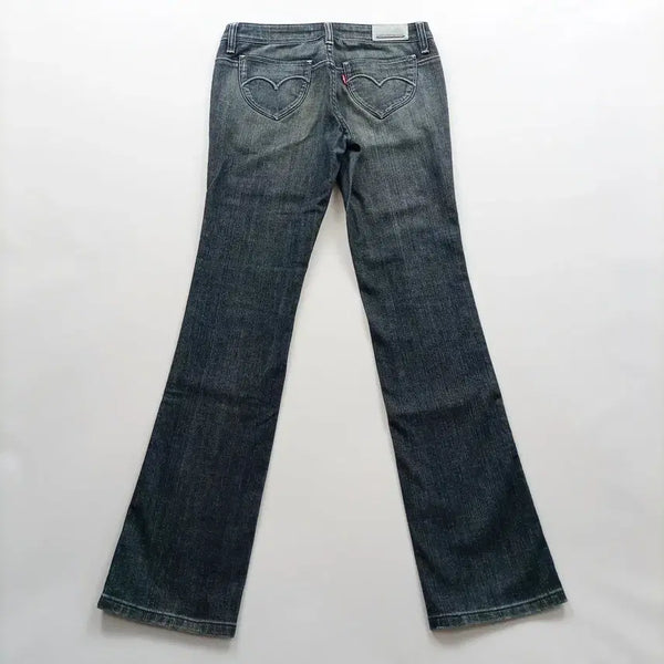 [BUNJANG] Levi's Women's Skinny Bootcut Denim Pants Size 28 / 리바이스 청바지 사이즈28 스키니진 부츠컷 데님팬츠 여자 여성 B1332