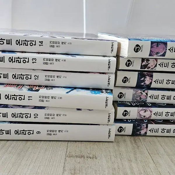 [BUNJANG] Sword Art Online Novel Volumes 9-20 / 소드아트온라인 소설