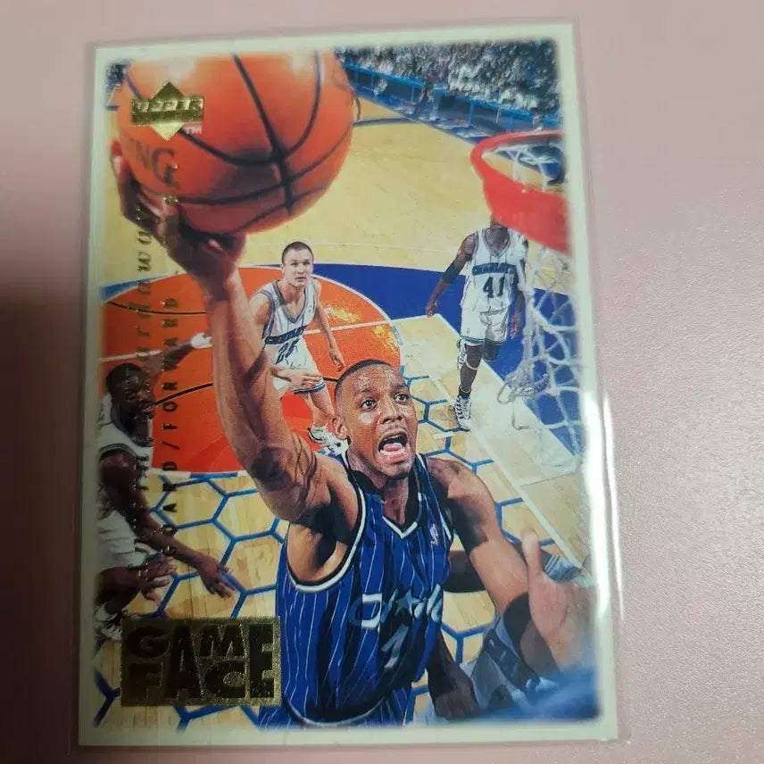 [BUNJANG] Anfernee Hardaway 1996 Upper Deck Game Face Card / NBA)앤퍼니 하더웨이 1996 Upper Deck Game Face