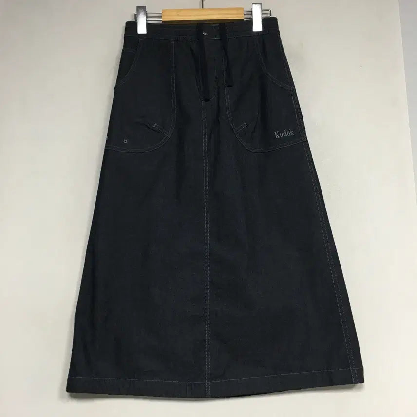 [BUNJANG] Kodak Banding Denim Skirt XS / KODAK 코닥 밴딩 데님 스커트 xs