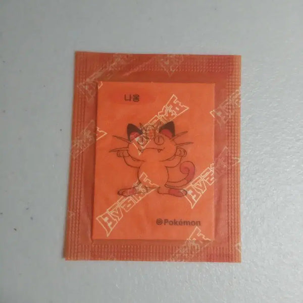 [BUNJANG] Pokemon 30th Anniversary Meowth Sticker / 포켓몬 30주년 냐옹 띠부씰