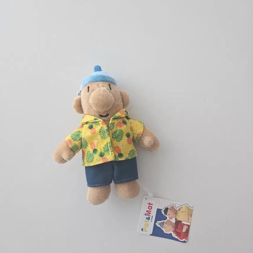[BUNJANG] Pat & Mat Tanning Doll Keychain (Unused New Product) / 미사용 새상품) 패트와 매트 태닝 인형 키링