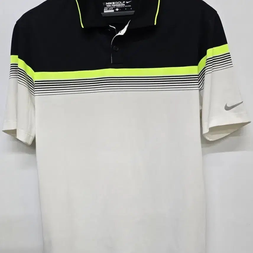 [BUNJANG] Nike Golf Black Polo T-Shirt - Size L / 나이키 골프 반팔 카라티 블랙 L