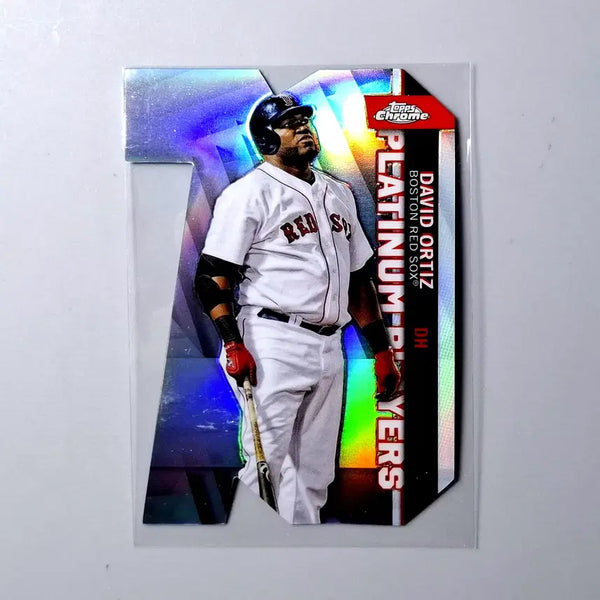 [BUNJANG] 2021 Topps Chrome MLB David Ortiz 70th Anniversary Dicut Refractor / MLB 데이빗 오티즈 70주년 다이컷 리플 2021 탑스크롬