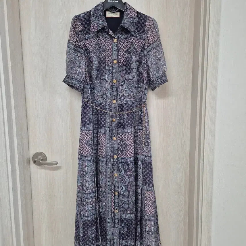 [BUNJANG] MOJO.S.PINE Ethnic Pattern Long Dress Size 66 / 모조에스핀 에스닉패턴 롱원피스