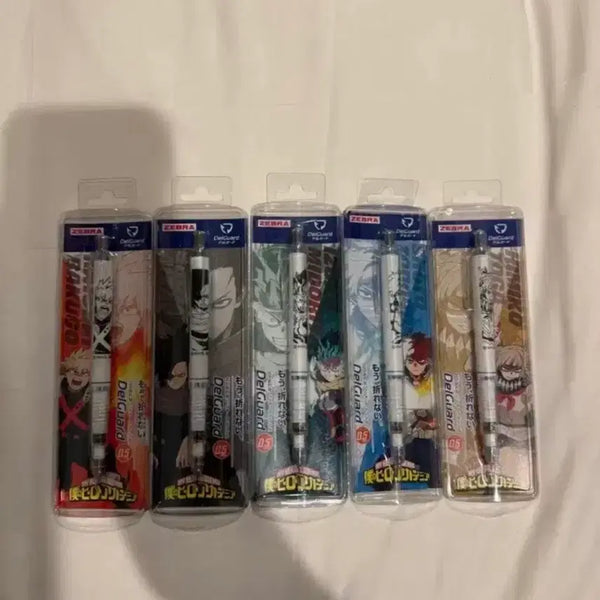 [BUNJANG] My Hero Academia DelGuard Mechanical Pencil - Toga, Midoriya, Aizawa, Bakugo, Todoroki / 히로아카 델가드 샤프 볼펜 토가 미도리야 아이자와 바쿠고 토도로키 쇼토