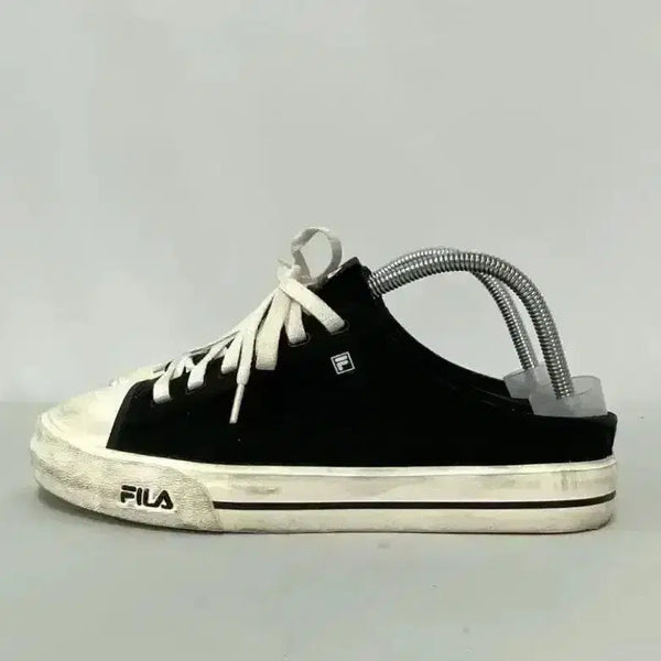 [BUNJANG] Fila Black Mule Sneakers (260mm) / 101. 휠라 블랙 뮬 스니커즈 [260]