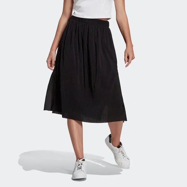 [BUNJANG] Adidas Banding Pleated Skirt XL Black / 아디다스 밴딩 플리티드 스커트 XL