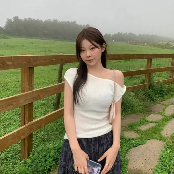[BUNJANG] Berni Market Hayes Off-Shoulder Top / 베르니마켓 헤이즈 오프숄더 새상품