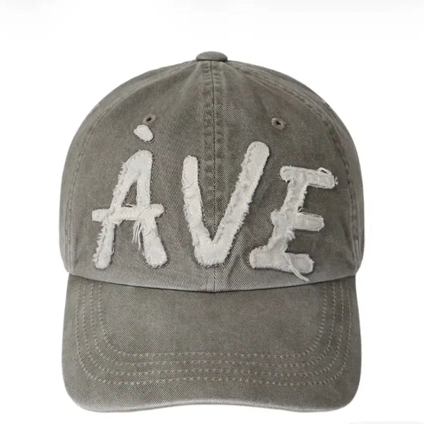 [BUNJANG] AbieMua Ap Maple Vintage Cap Khaki Hat / (새상품)아비에무아 아플리케 빈티지 캡 카키 모자
