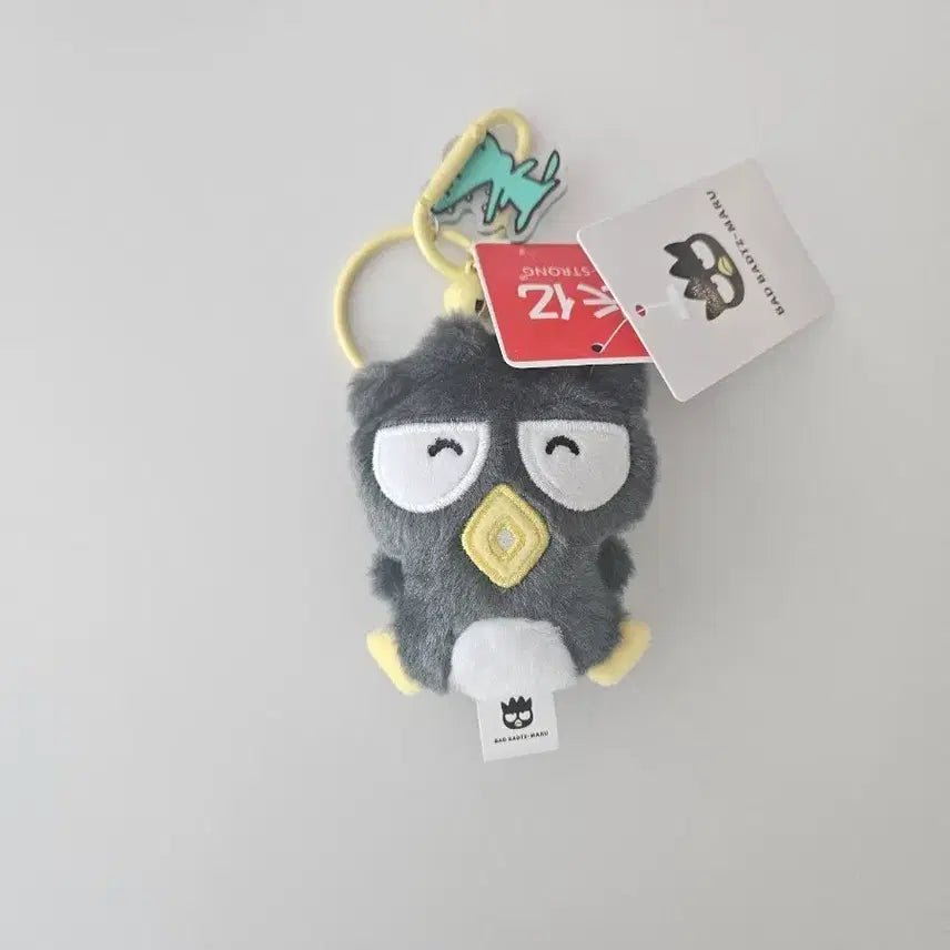 [BUNJANG] Sanrio Badtz-Maru Plush Keychain / 미사용 새상품) 산리오 배드바츠마루 인형 키링