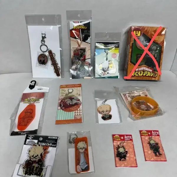 [BUNJANG] My Hero Academia Katsuki Bakugo Beside Label Charm / 히로아카 바쿠고 키링 비사이드라벨 바쿠고 나히아 바쿠고