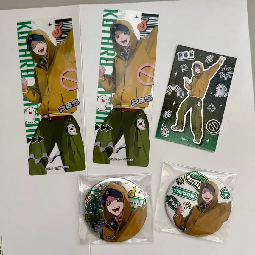 [BUNJANG] Fanverse Phantom Busters Tamon Can Badge Set / 팬버스 팬텀버스터즈 타몬 캔뱃지 세트