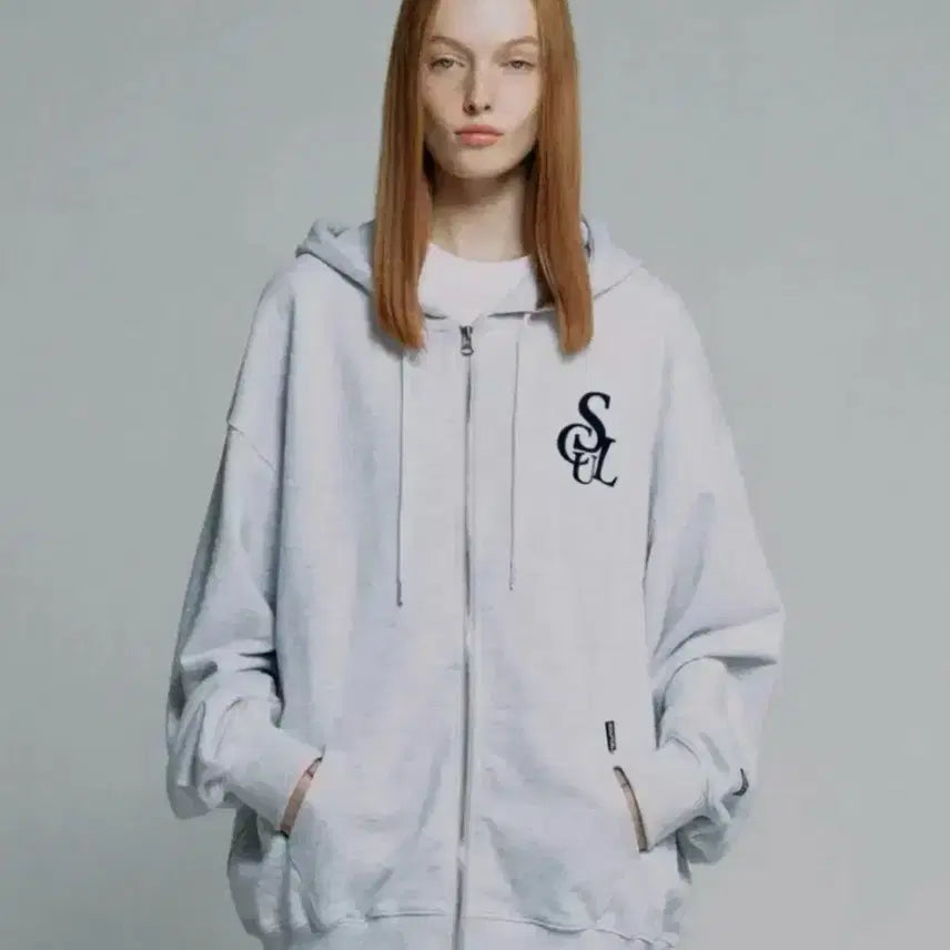 [BUNJANG] Sculptor Symbol Logo Zip-Up Hoodie / 스컬프터 심볼 로고 후드집업