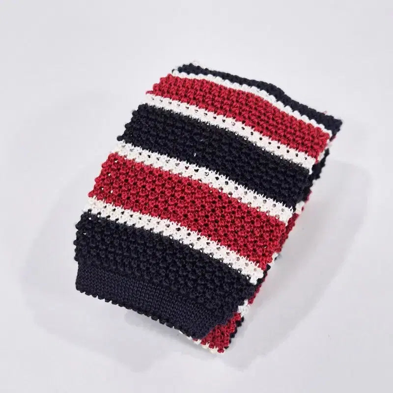 [BUNJANG] Corneliani Silk Knit Tie / 꼬르넬리아니 실크 니트 타이