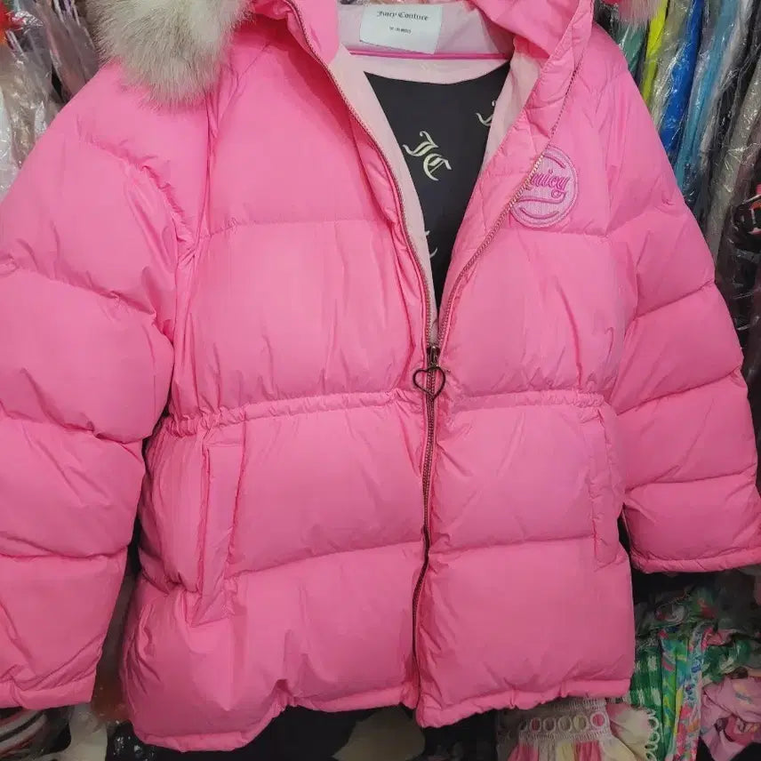 [BUNJANG] Juicy Couture Pink Puffer Padding / 쥬시꾸뛰 핑크 푸퍼 패딩66