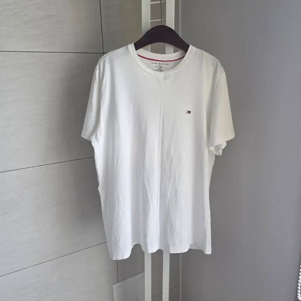 [BUNJANG] Tommy Hilfiger White T-Shirt / 타미힐피거 반팔티 화이트