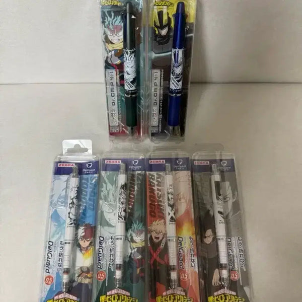[BUNJANG] My Hero Academia DelGuard Mechanical Pencil - Toga, Midoriya, Aizawa, Bakugo, Todoroki / 히로아카 델가드 샤프 볼펜 토가 미도리야 아이자와 바쿠고 토도로키 쇼토