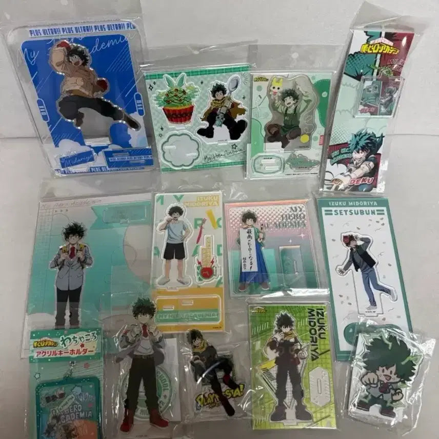 [BUNJANG] My Hero Academia Midoriya Morning Routine Acrylic Standee / 히로아카 모닝 루틴 미도리야 오픈스쿨 미도리야 아크릴 베이스야드