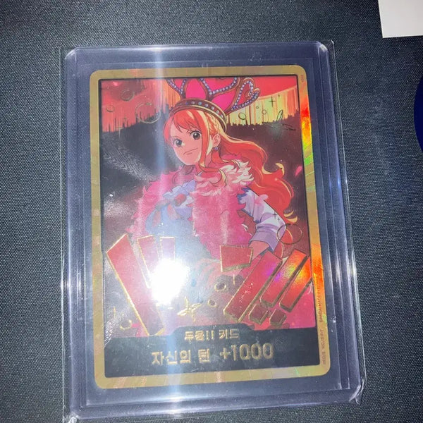 [BUNJANG] One Piece Card Heroines Nami Gold Foil / 원피스카드 히로인즈 나미 금 두웅/금둥