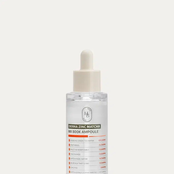 [BUNJANG] Hevblue Derma Zinc Matcha MX 800K Ampoule (50ml) / 헤브블루 더마 징크 말차 MX 800K 앰플