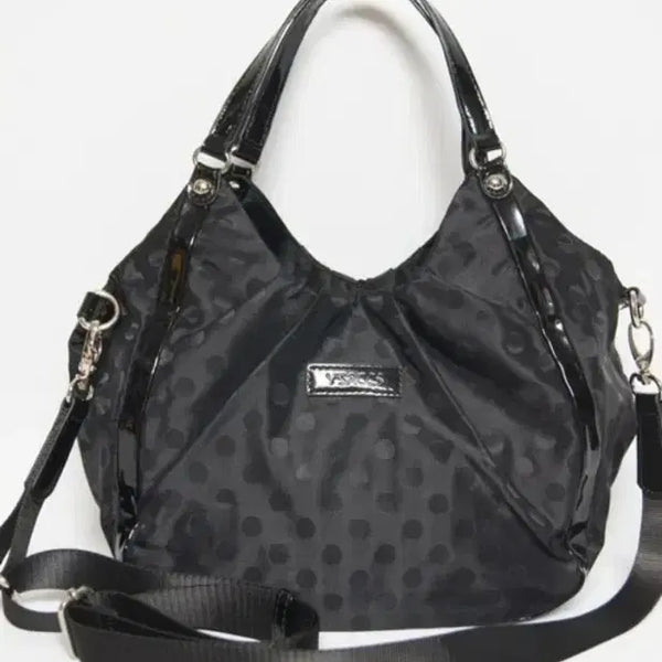[BUNJANG] Yohji Yamamoto Y'SACCS Black Dot Pattern 2-Way Bag / Yohji Yamamoto Y'SACCS 블랙 도트 패턴 2way백