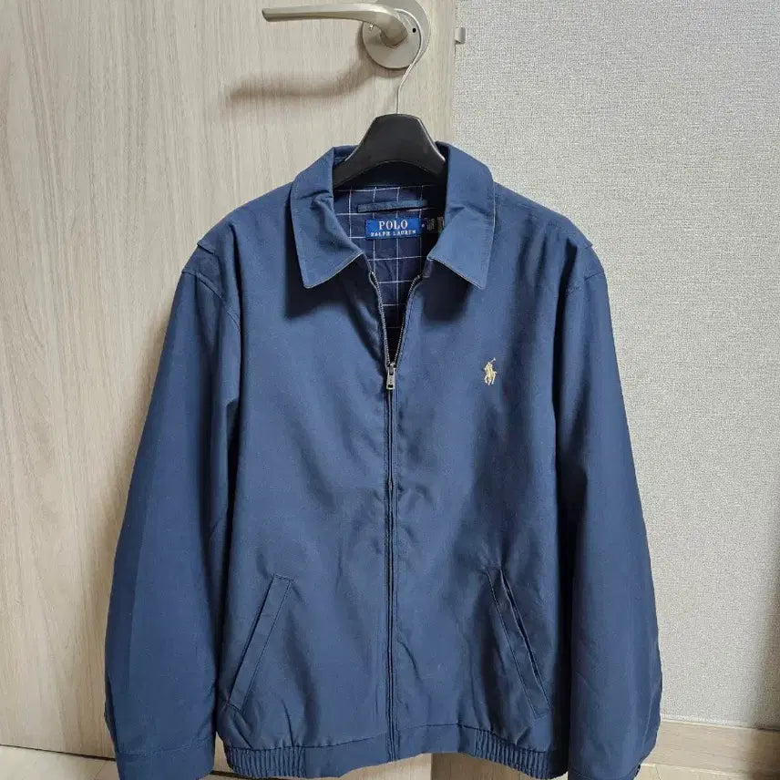 [BUNJANG] Polo Ralph Lauren Varsity Jacket Navy M / 폴로랄프로렌 바이스윙 자켓 M 네이비