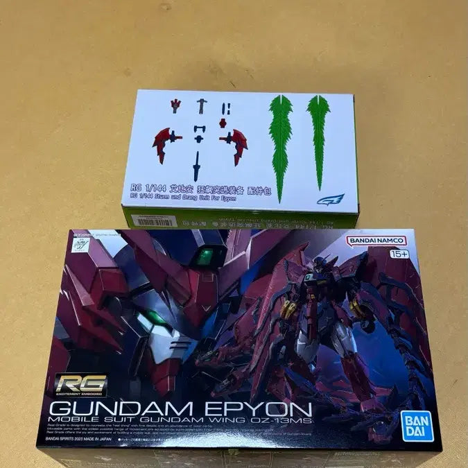 [BUNJANG] Bandai Spirits RG Gundam Wing Endless Waltz Mobile Suit XXXG-00W0 Wing Gundam Zero (New Type) & Operation Meteor Set / 새상품 RG 건담 에피온 + 슈튜름 운트 드랑셋트