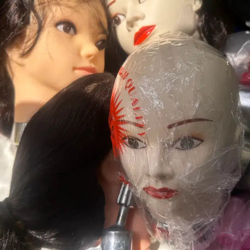 [BUNJANG] Professional Mannequin Head for Hair Styling Practice / 헤어 연습용 마네킹