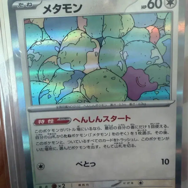 [BUNJANG] Pokemon Metamon Holo Card / 포켓몬카드 메타몽 홀로카드 팔아요