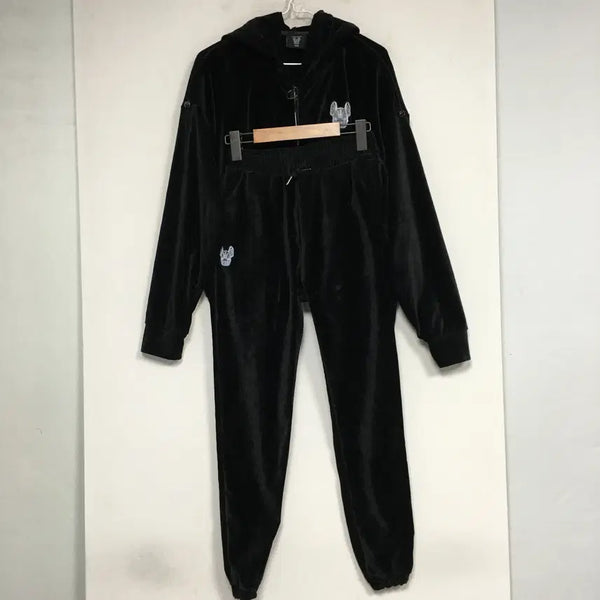 [BUNJANG] Life Work Velvet Training Set / 라이프워크 신상 벨벳 트레이닝 세트 F