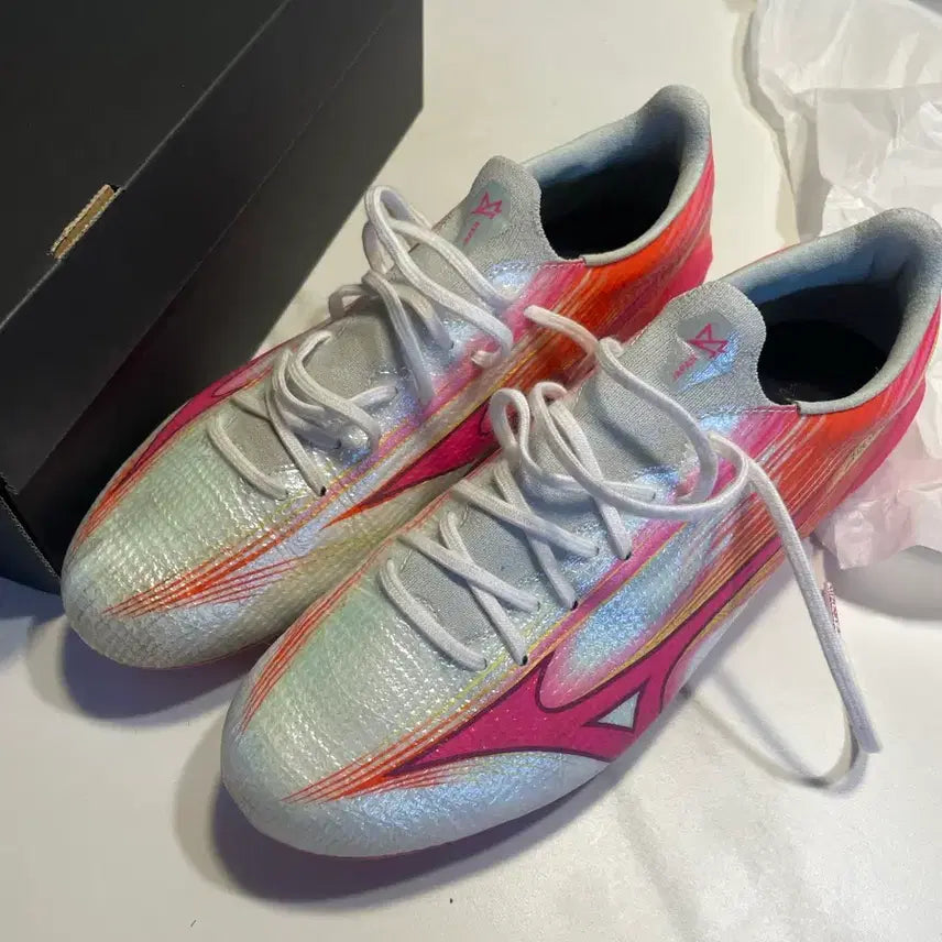 [BUNJANG] Mizuno Alpha 3 AG JP Blazing Pack Soccer Cleats / 미즈노 알파3 AG JP