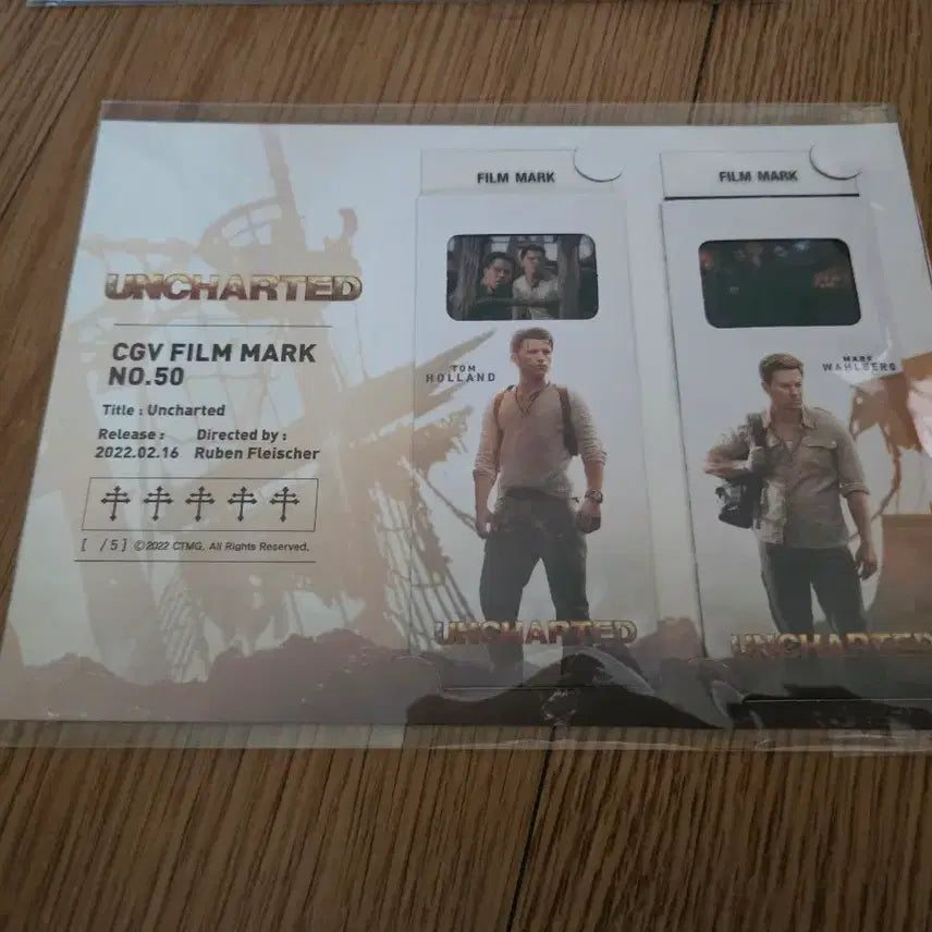 [BUNJANG] Uncharted CGV Film Mark No. 50 / 언차티드 CGV 필름마크 NO.50
