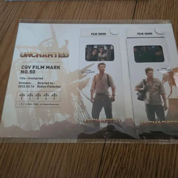 [BUNJANG] Uncharted CGV Film Mark No. 50 / 언차티드 CGV 필름마크 NO.50