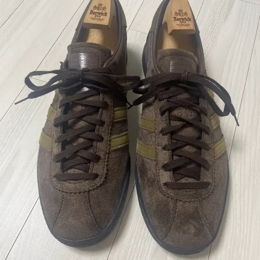 [BUNJANG] Adidas Tobacco Gruen Dark Brown Shoes 270 / 아디다스 토바코 그루엔 다크브라운 270