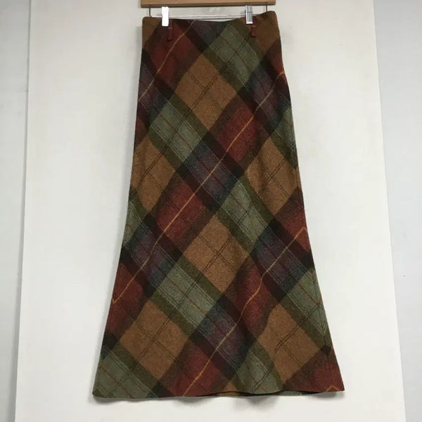 [BUNJANG] Ralph Lauren Polo Plaid Wool Skirt / 랄프로렌폴로 체크 울 스커트 26
