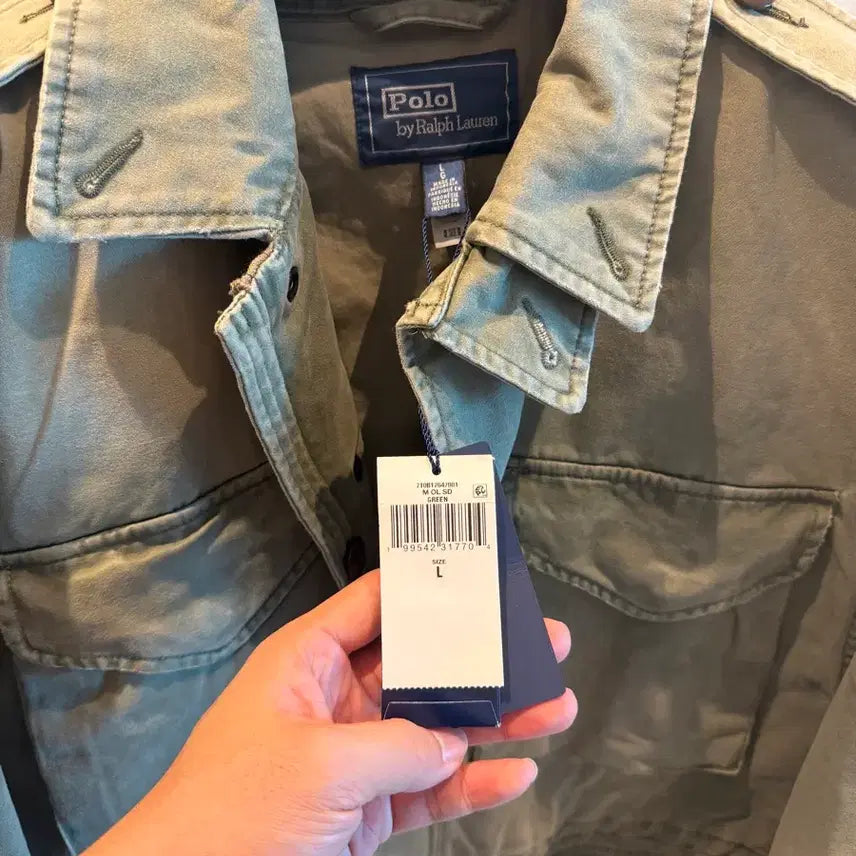 [BUNJANG] Polo Ralph Lauren 26SS Satin Field Jacket L / 폴로 26ss 새티인 필드자켓 L 판매합니다