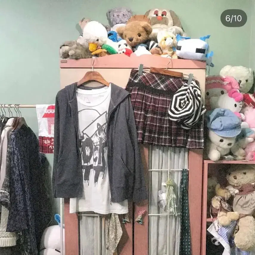 [BUNJANG] Kamome Sanjyo Misa "Death Note" Coordinate Set - Sungarden Party, Morino Gato, Koya Vintage, Maru Vintage / 카모메산장 데스노트 미사 코디세트 선가든파티 모리노가토 코야빈티지 마루빈티지