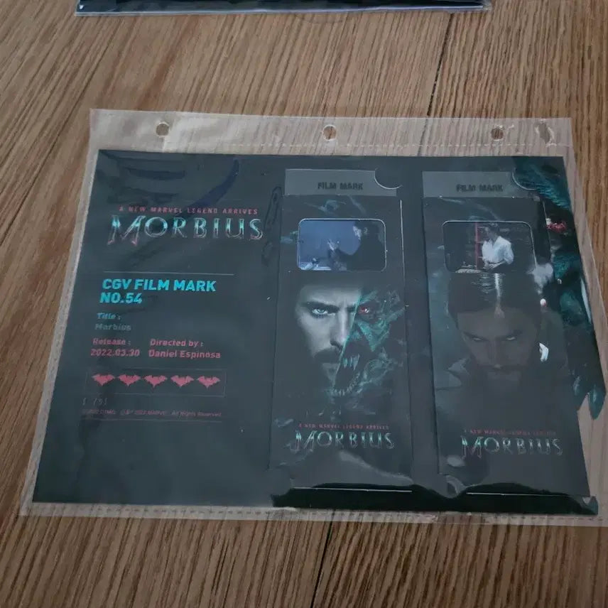 [BUNJANG] Morbius CGV Film Mark #54 / 모비우스 CGV 필름마크 54번