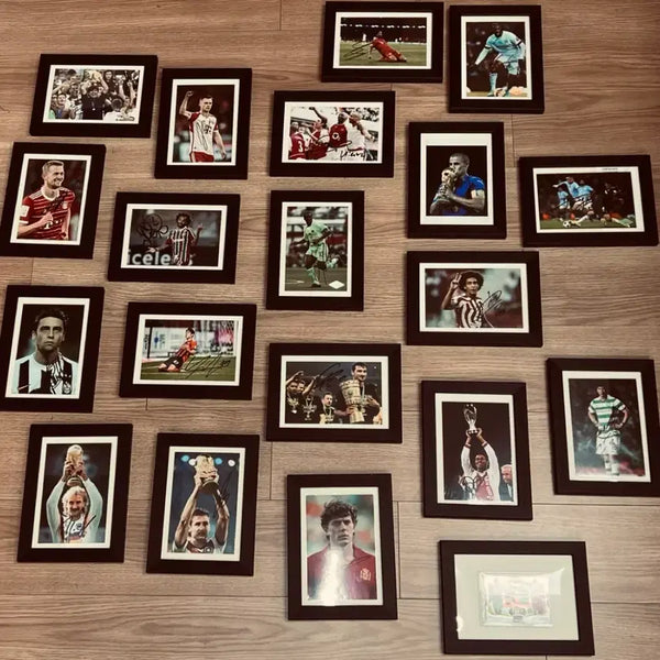 [BUNJANG] Collection of Authentic Signed Football Memorabilia / 축구선수 친필사인 수집품