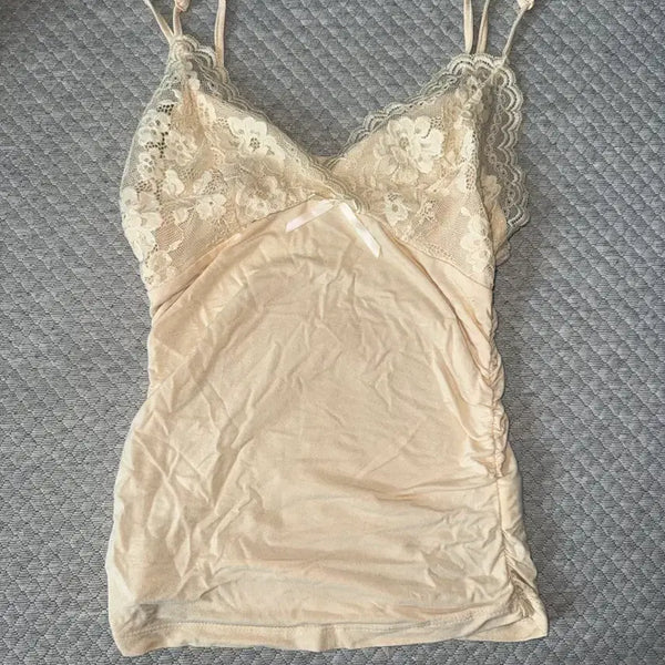 [BUNJANG] Shein Vintage Lace Camisole / 빈티지 레이스 캐미솔