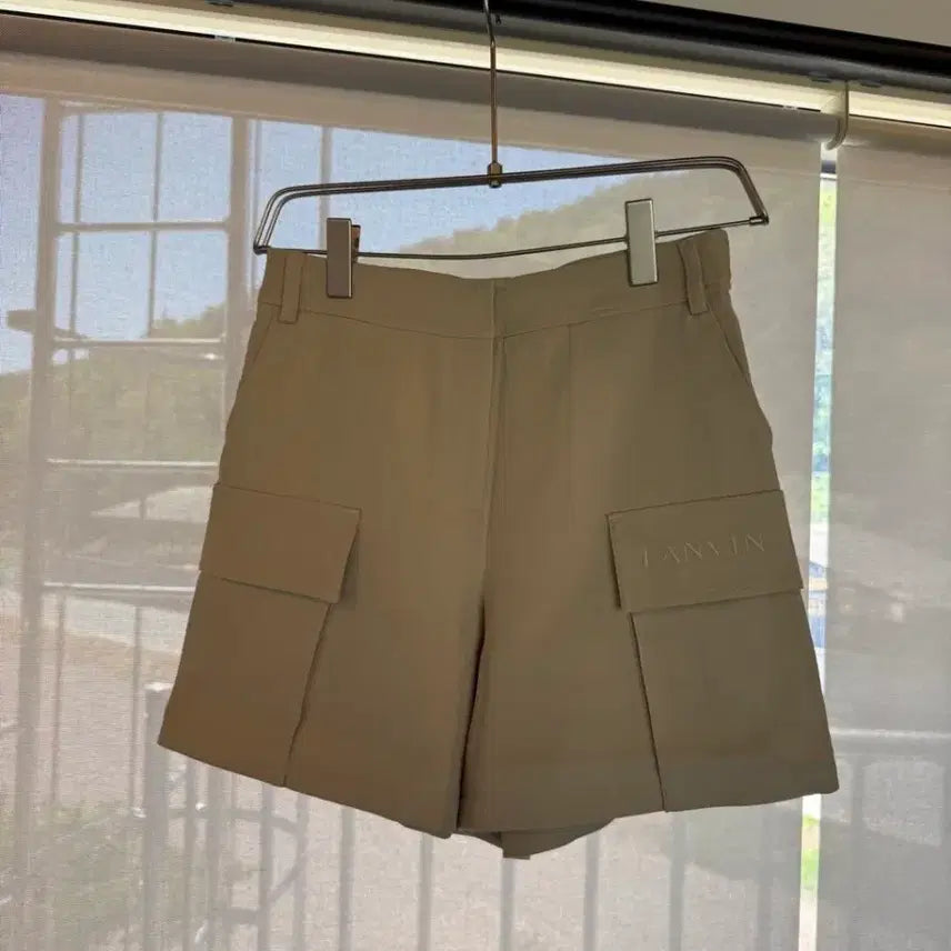 [BUNJANG] Lanvin Blanc Linen Blend Flap Pocket Shorts / (@땡처리)LANVIN BLANC 린넨 블렌드 플랩 포켓 쇼츠 66