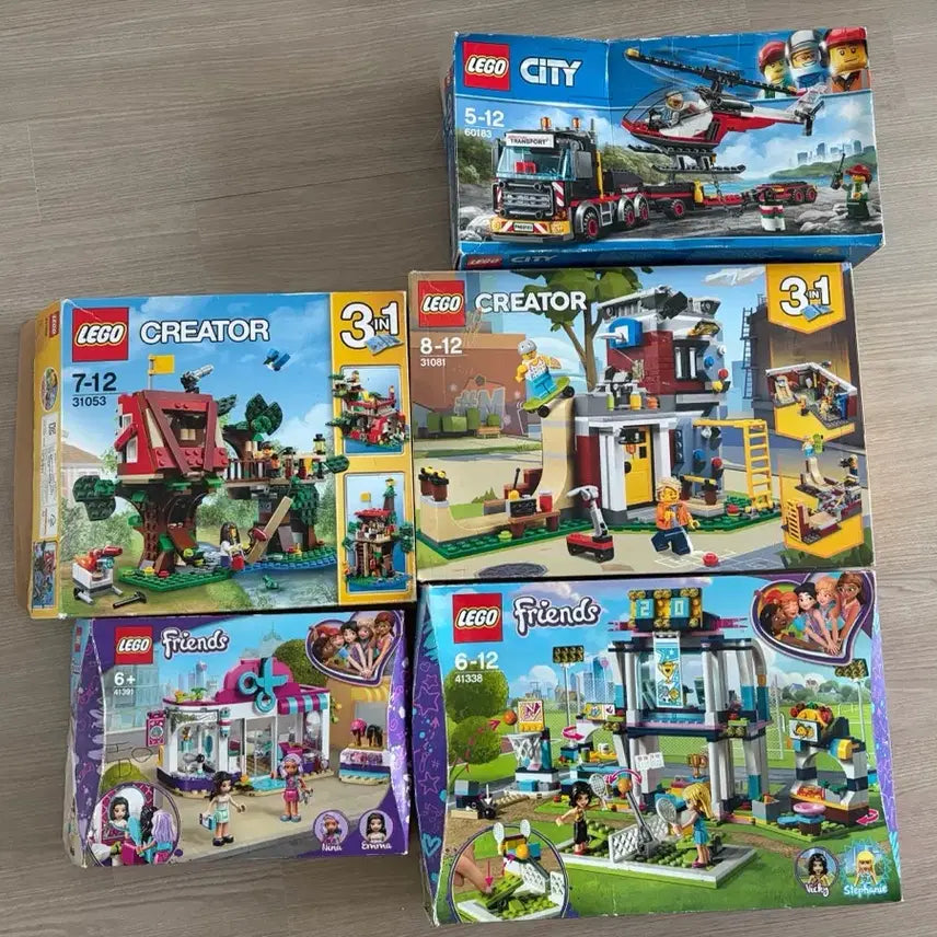[BUNJANG] LEGO City 60062, LEGO Creator 31053, 31081, LEGO Friends Set / 레고 시티 60062 레고 크리에이터 31053 / 31081 레고 프렌즈 4
