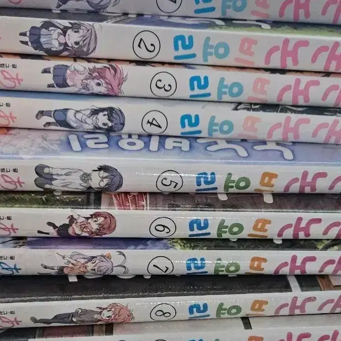 [BUNJANG] Non Non Biyori Manga Volumes 1-9 / 논논비요리 만화 1~9권