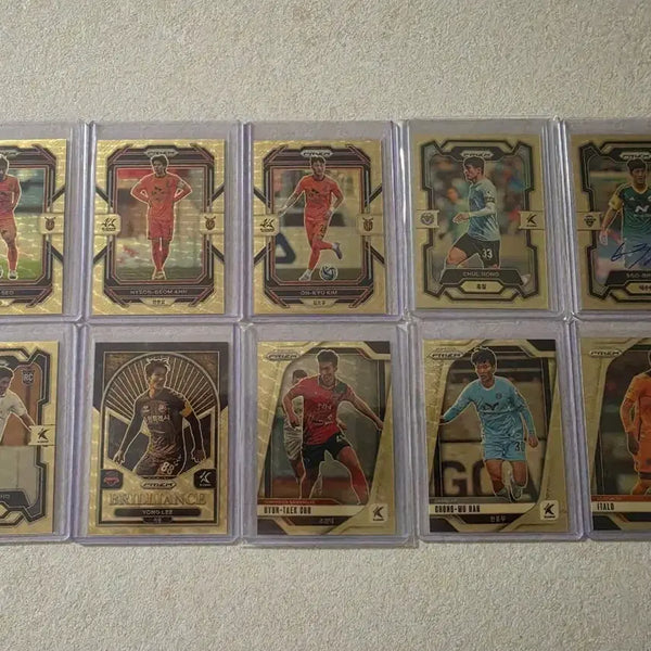 [BUNJANG] K League Prism Gold Stars Autograph Cards / K리그 프리즘 골파, 골파오토 판매합니다