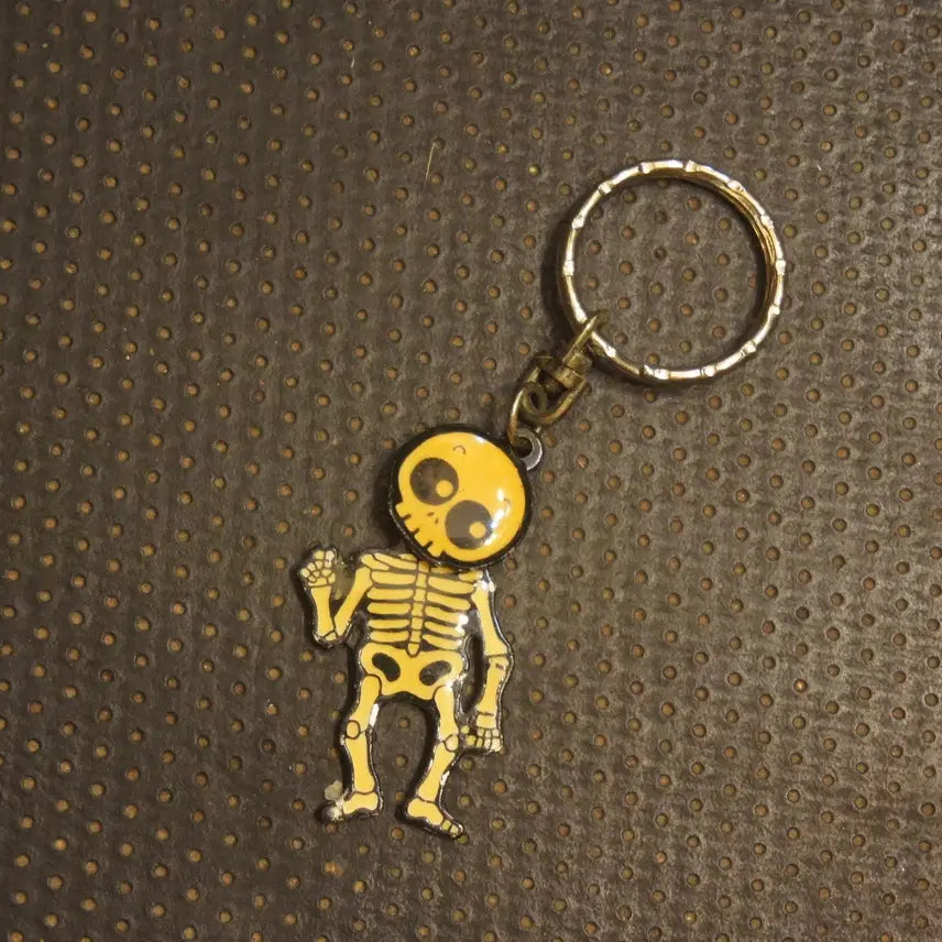 [BUNJANG] UU Skull Keychain Vintage / UU 해골 키링 빈티지 열쇠고리
