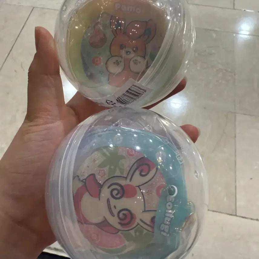 [BUNJANG] Pokemon Busan Pop-up Gacha Fan Charm Collection / 포켓몬 부산 팝업 가챠 부채 키링 컬렉션 빠모 얼루기