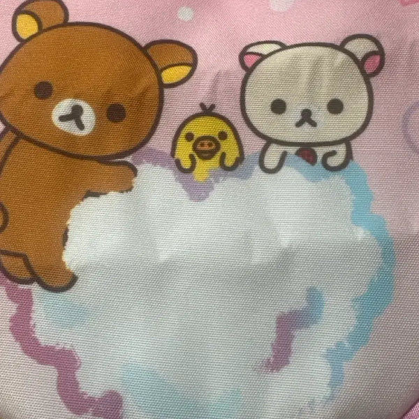 [BUNJANG] Rilakkuma Bath Time Heart Pouch / 리락쿠마 바스타임 배스타임 하트 파우치